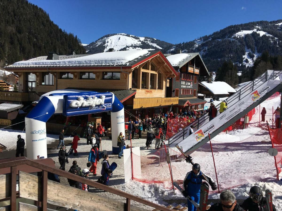 Aparthotel Les 4 Elements Châtel Esterno foto
